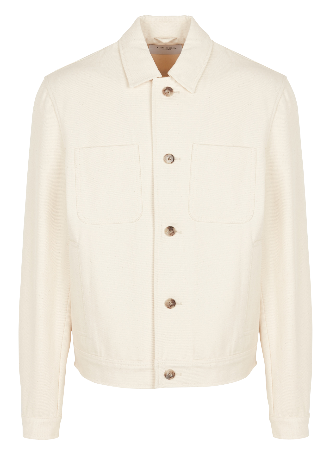 NASH HYBRID - Veste col classique en coton | Beige
