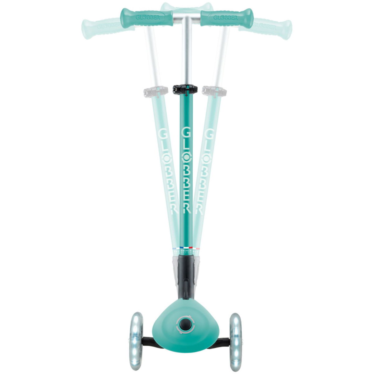 GlobberGlobber   Scooter Primo Lights  dark mint/mint