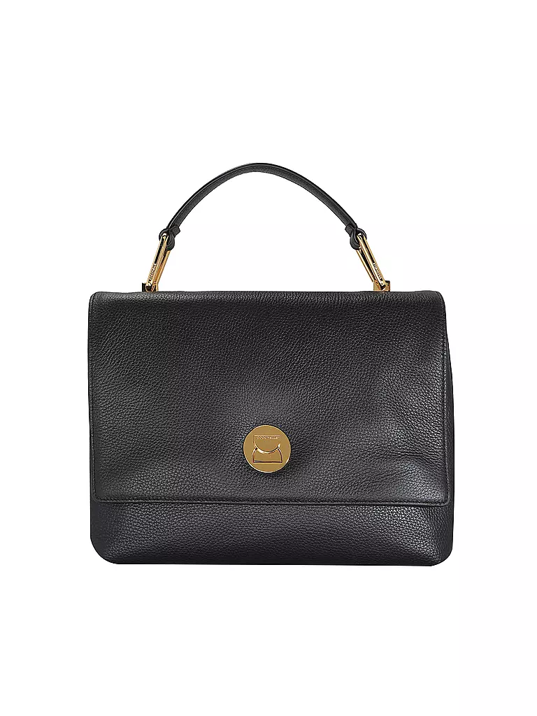 COCCINELLE Ledertasche - Henkeltasche LIYA schwarz