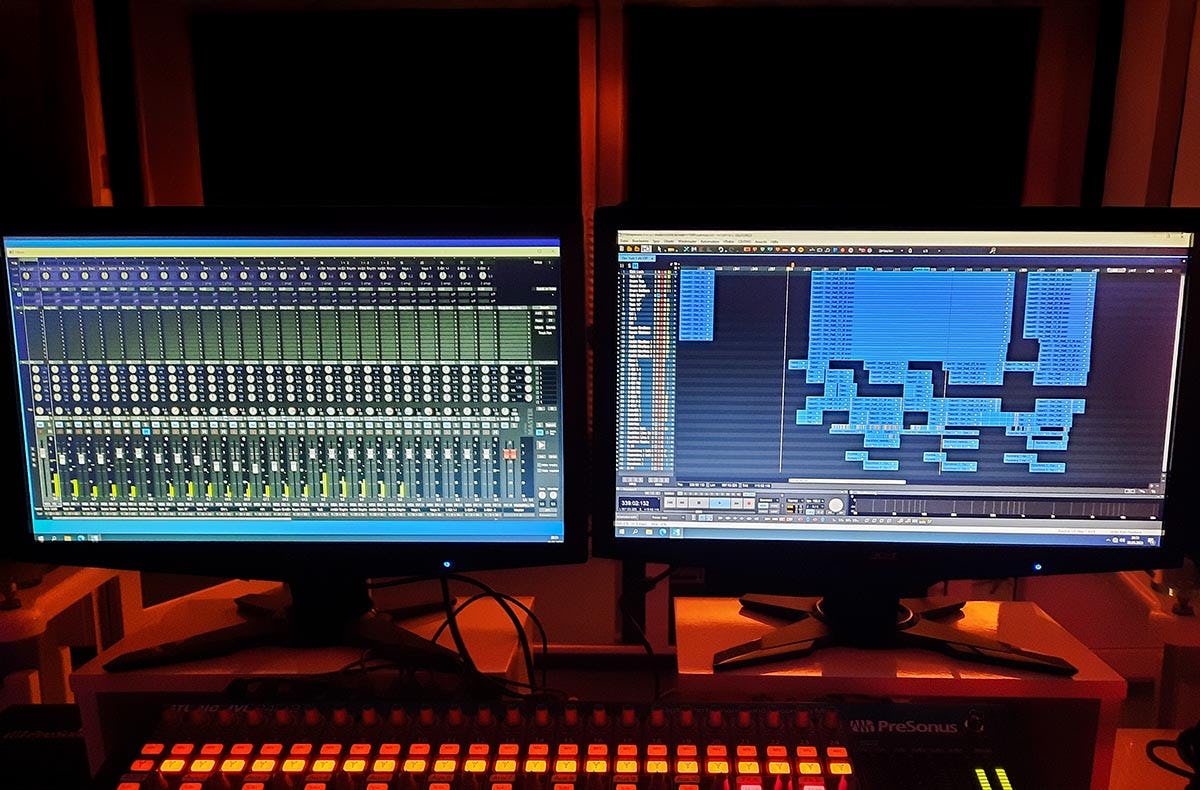 Tonstudioaufnahme Plauen