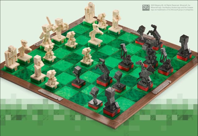 Minecraft skaksæt