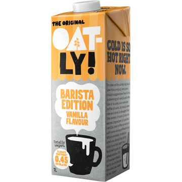 Oatly! The Original Barista Edition Vanilla Flavour 1L