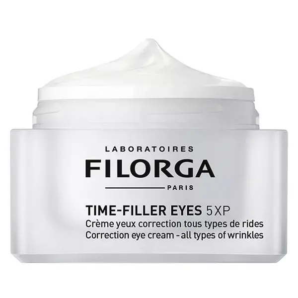 Creme para Contorno dos Olhos Antirrugas Filorga Time-Filler 5XP com Ácido Hialurônico 15ml