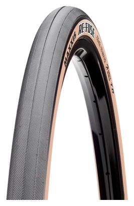 Pneu Gravel Maxxis Re-Fuse 700 mm Tubeless Ready Souple MaxxShield Dual Compound Flancs Beiges Tan