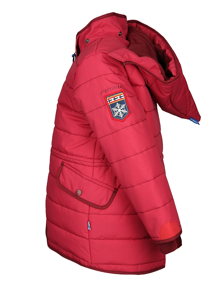 Winterparka KAISA ARCTIC in persian red/red