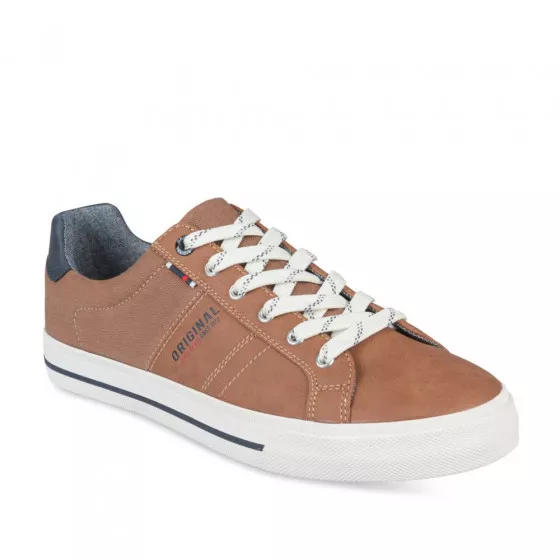 Baskets MARRON DENIM SIDE