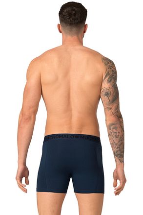 Muchachomalo Boxershorts Microfiber 2-Pack Navy MICROFIB1010-06-5838 kopen