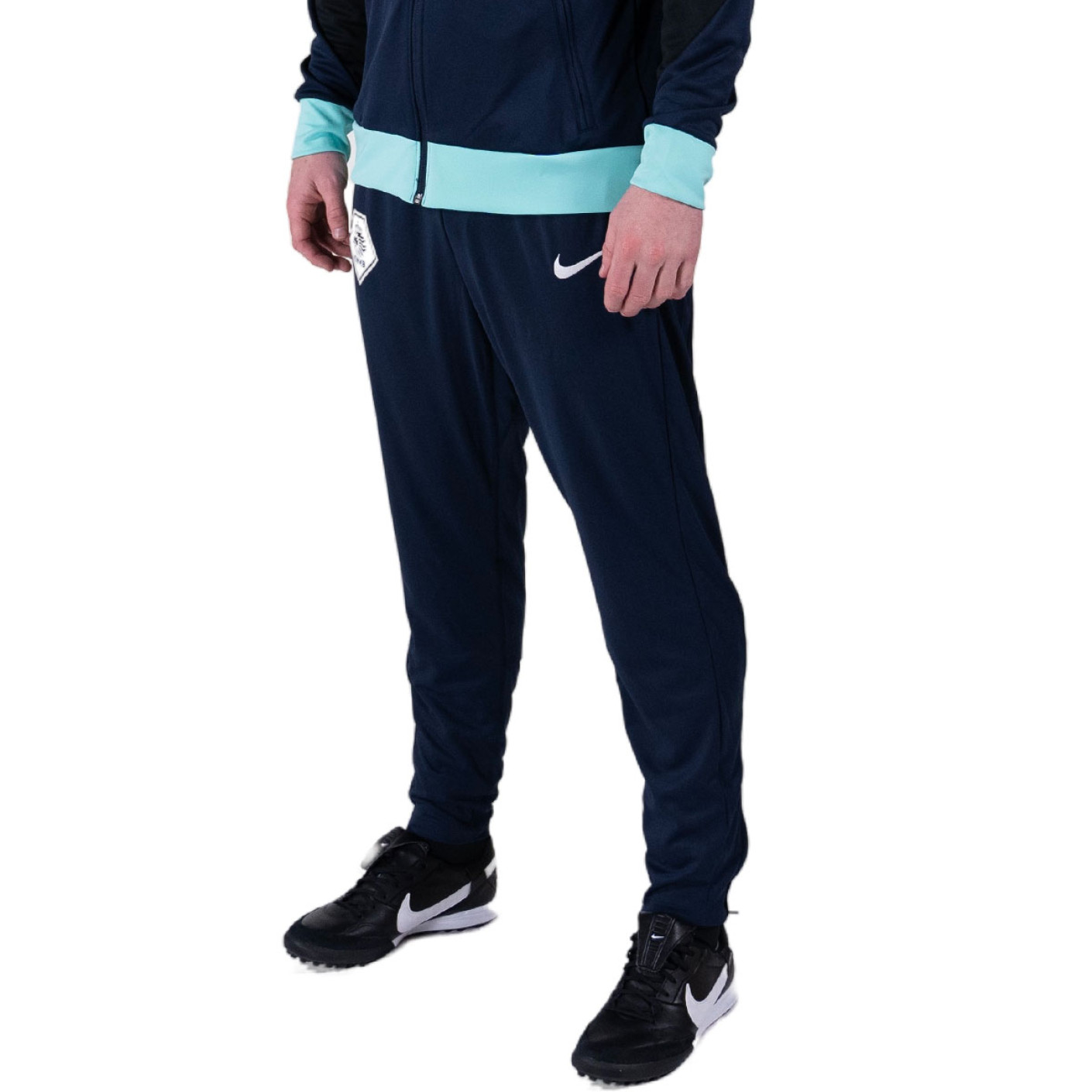 Nike KNVB Scheidsrechters Trainingsbroek 2024-2026 Donkerblauw Wit