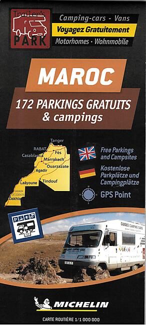 MICHELIN - AIRES CAMPING CAR MAROC 1 1 000 000