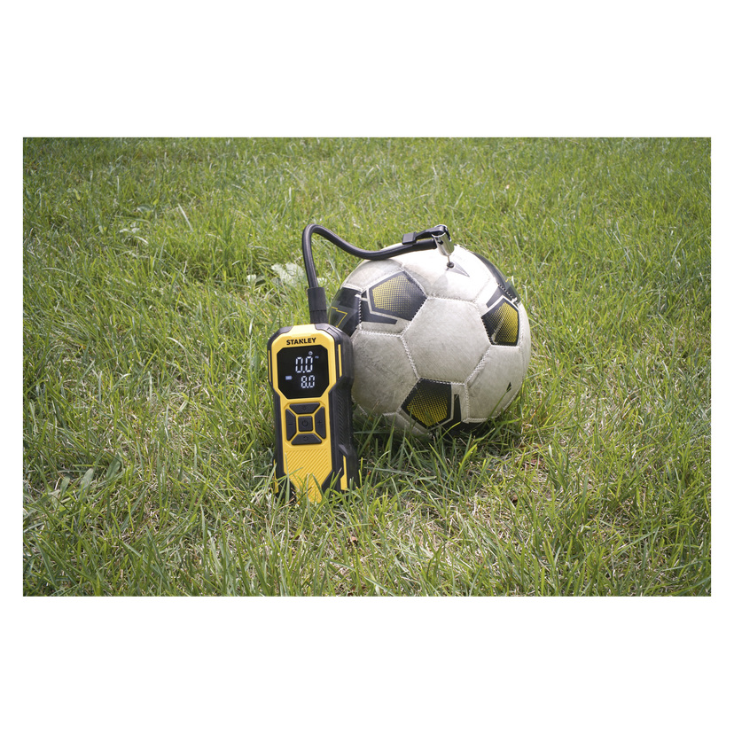 Oppladbar miniluftpumpe 12 V 600 mAh