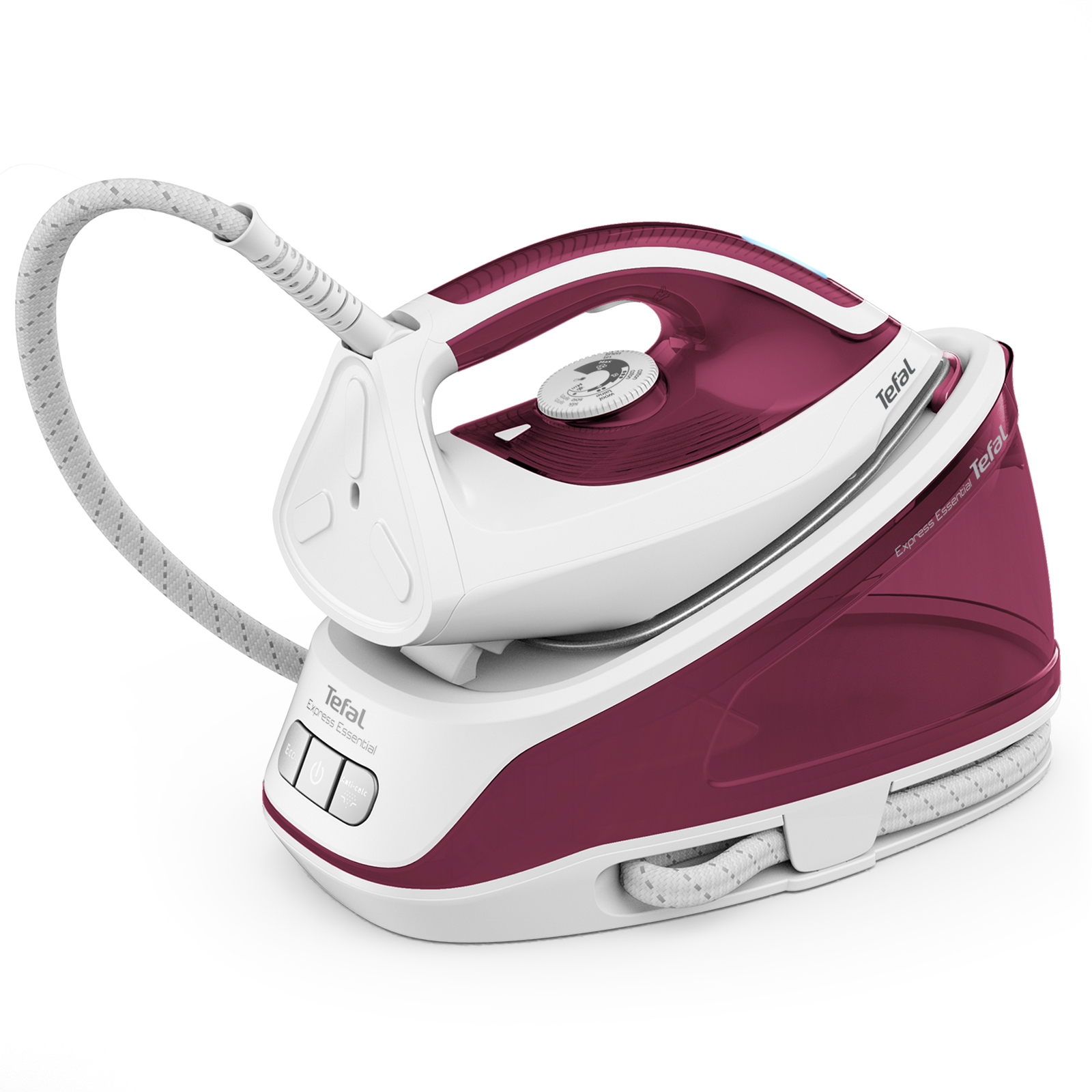 TEFAL Dampfbügeleisen VIRTUO SV6110 - weiß-rot