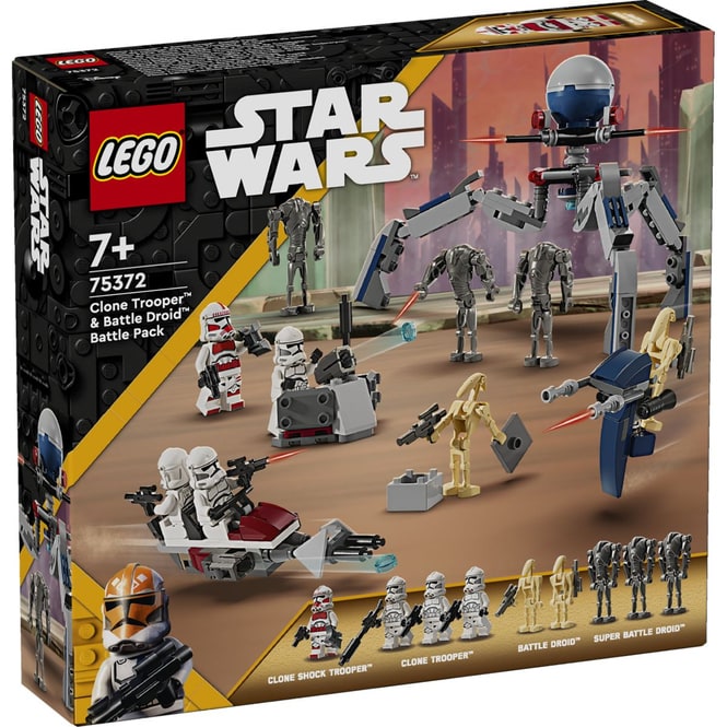 LEGO® Star Wars™ 75372 - Clone Trooper™ & Battle Droid™ Battle Pack
