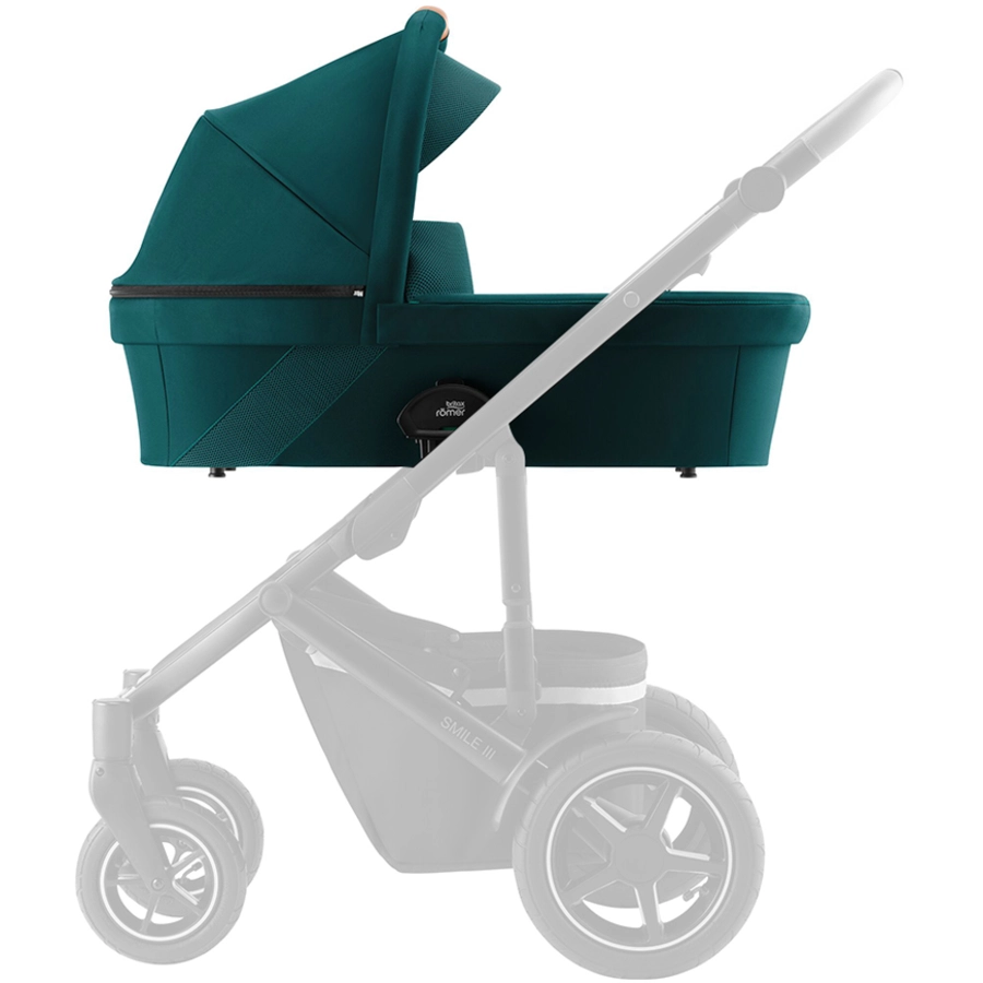 Britax Römer Kinderwagenaufsatz Smile III Atlantic Green, brown