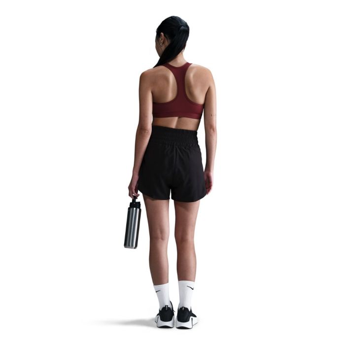 Nike Dame BH Swoosh Medium Support Bra Rød