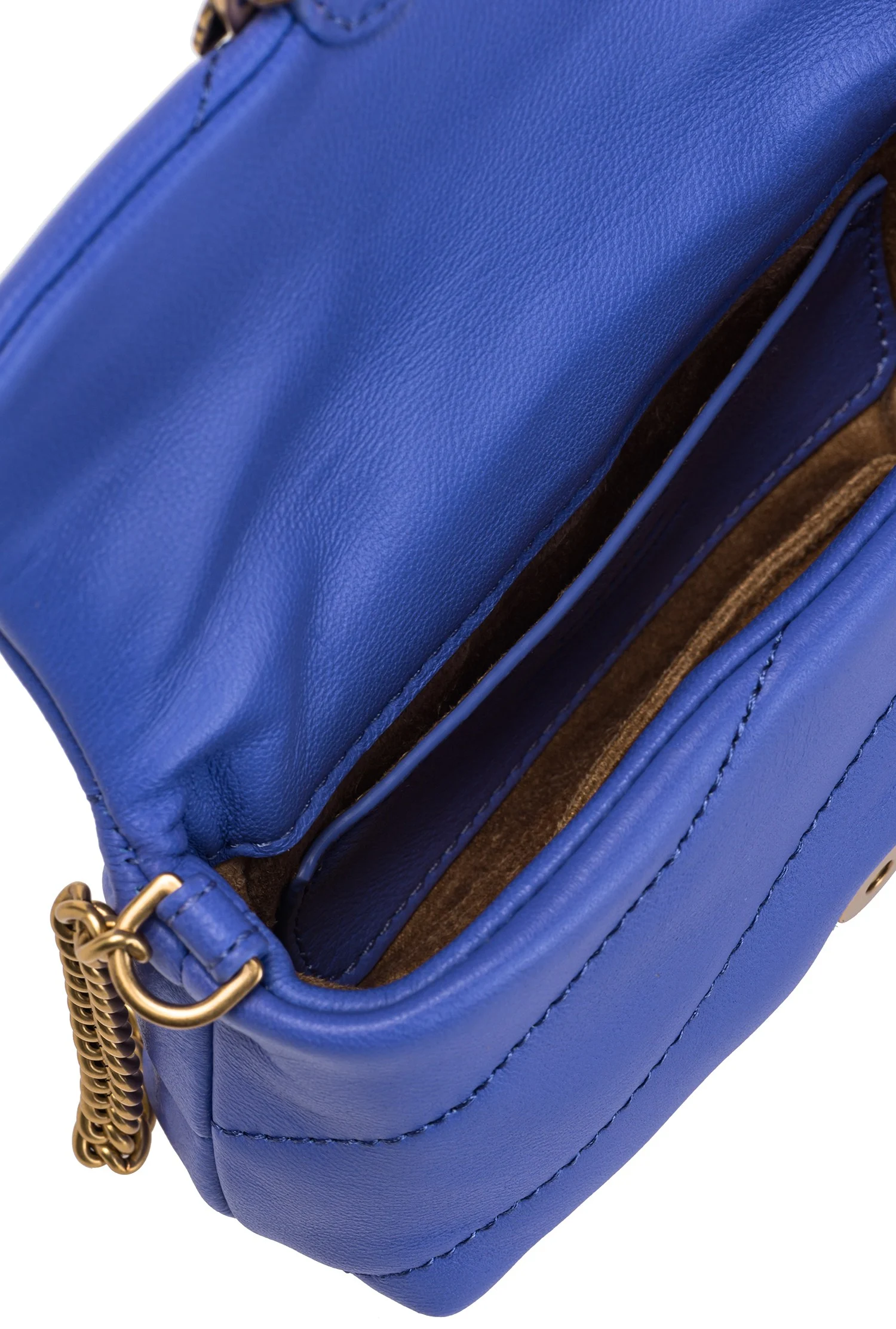 Micro love bag puff | Bleu