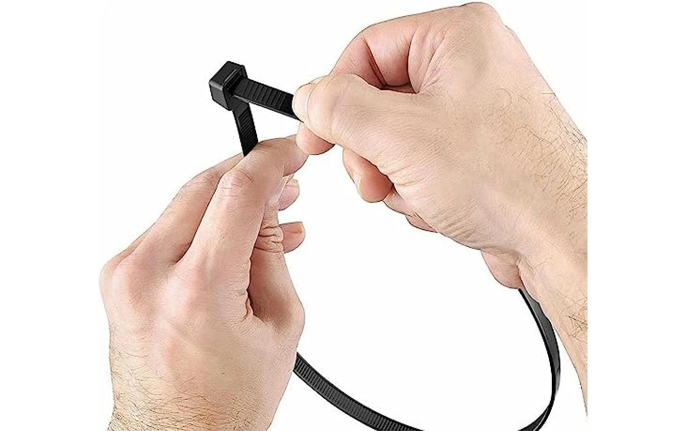 Nylon Kabelbinder-Kit SchwarzKabelbinder