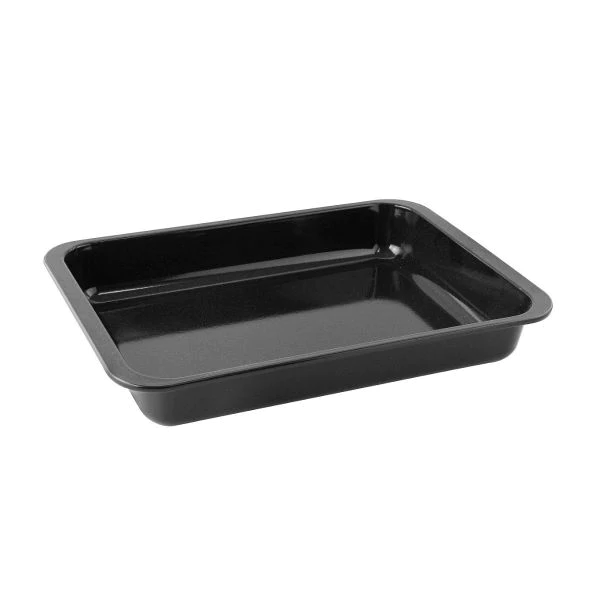 Plat à four XXL rectangle 40 x 29 cm en acier émaillé Spécial Cooking