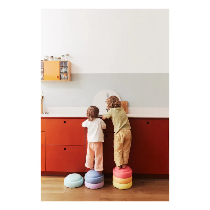 Stapelstein Original rainbow | Pastel