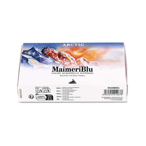 MaimeriBlu Aquarellfarben 6er-Sets