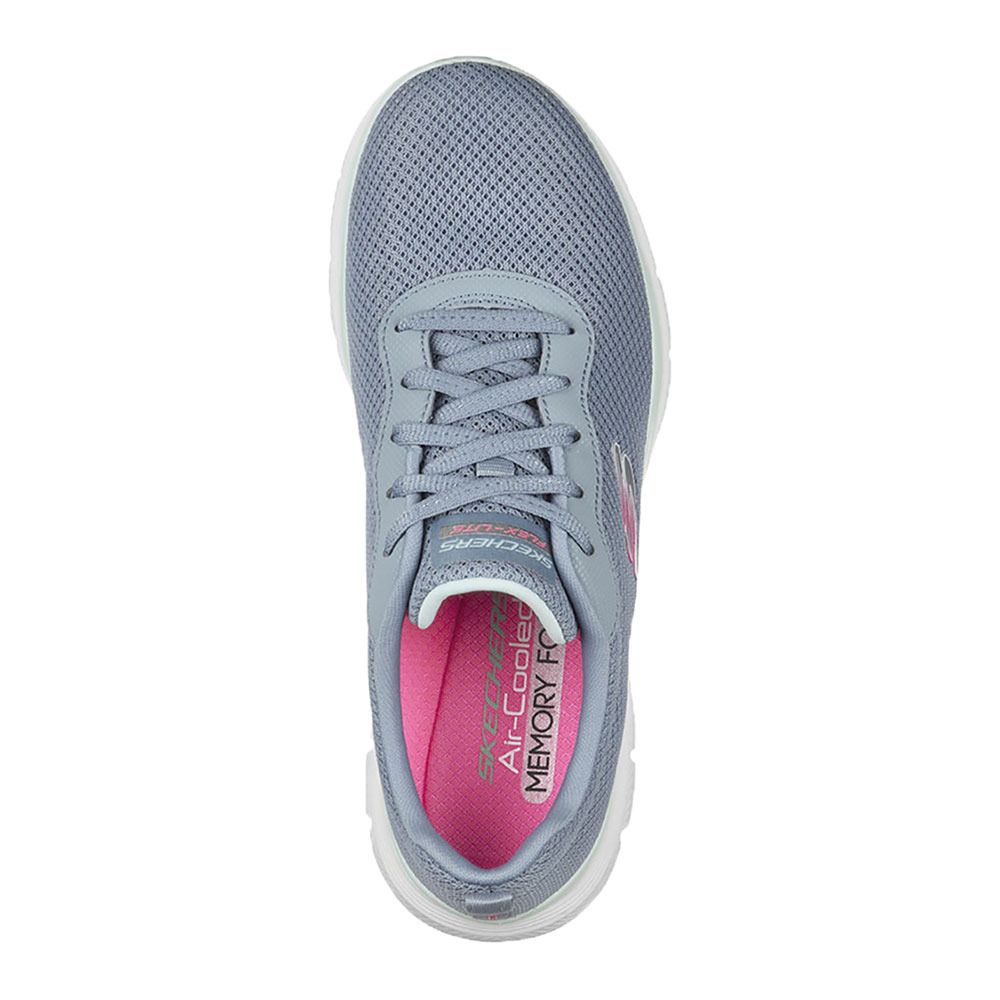 Skechers FLEX APPEAL 4.0 BRILLIANT VIEW - Chaussures training Femme ardoise