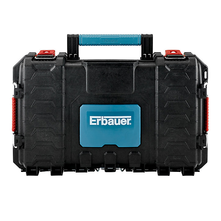 Boîte à outils vide Erbauer 14.5L cadenassable