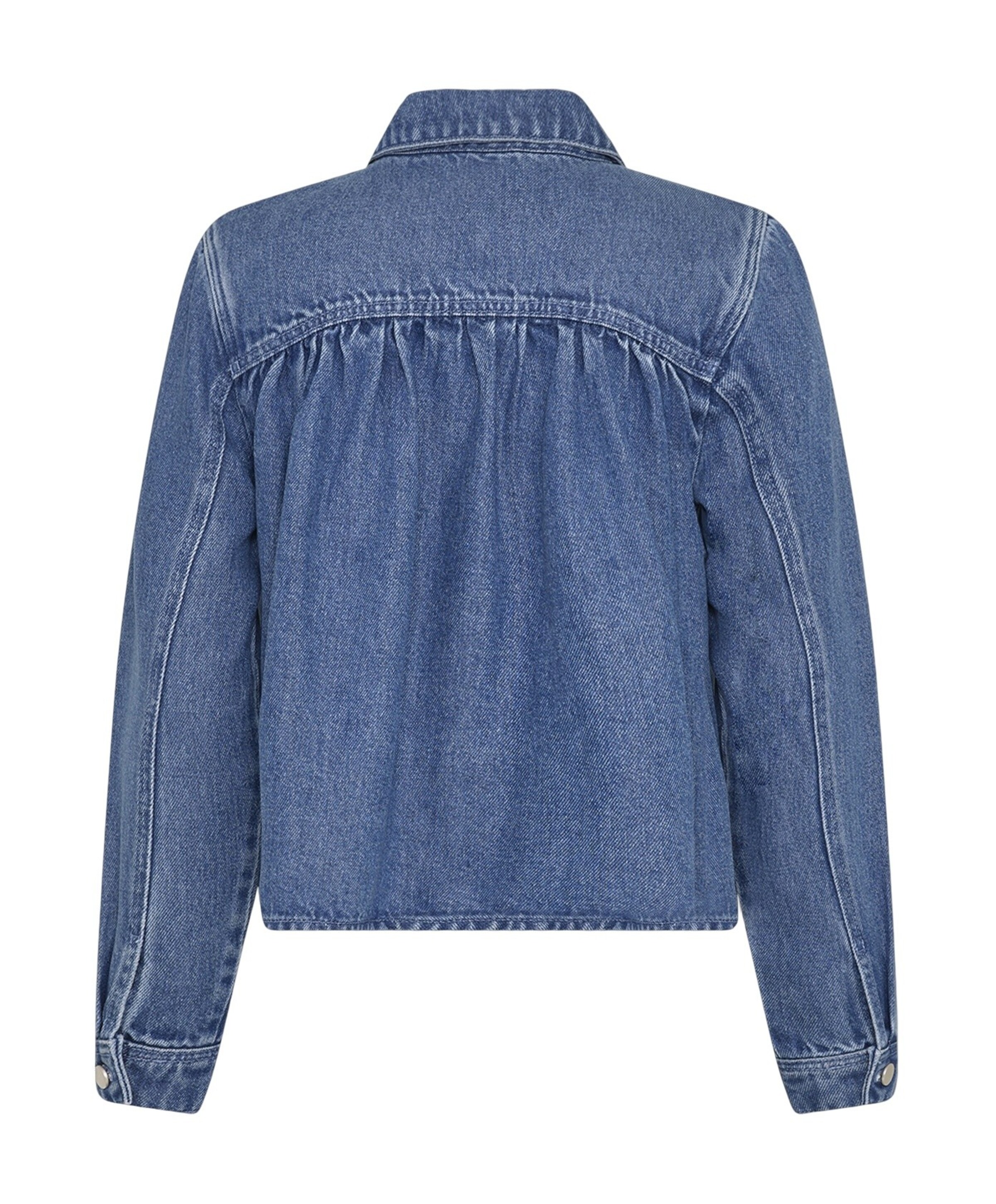 MSCH Copenhagen Dames blouse blauw