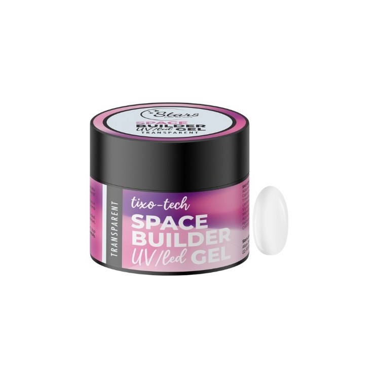Stars from the Stars Space Bulider Gel UV/ LED Nagelaufbau Transparent 45 g