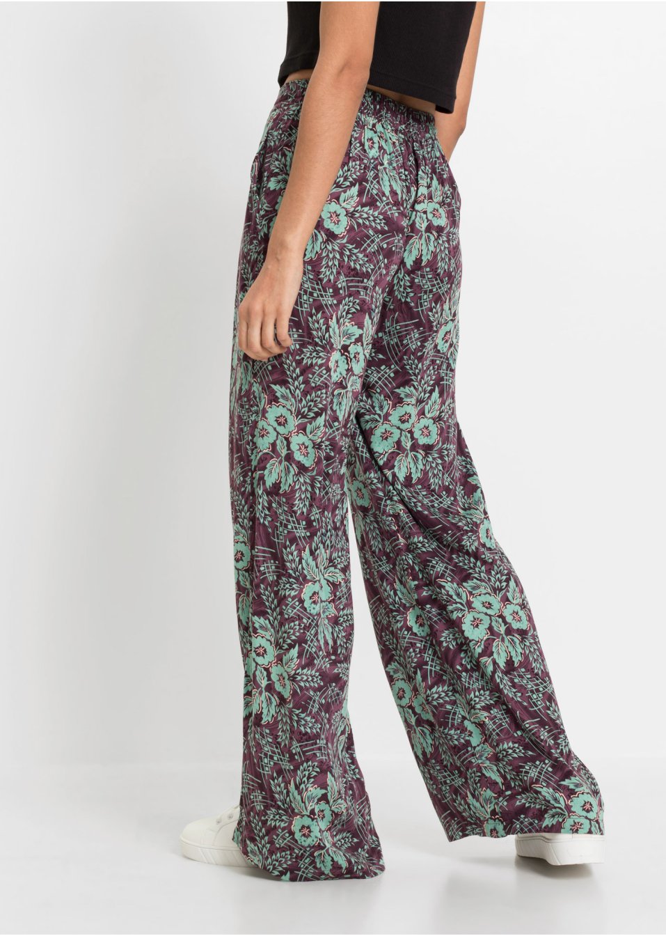 Pantalon à jambes larges