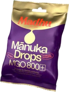 MADHU Manuka Drops MGO800+ Ingwer,