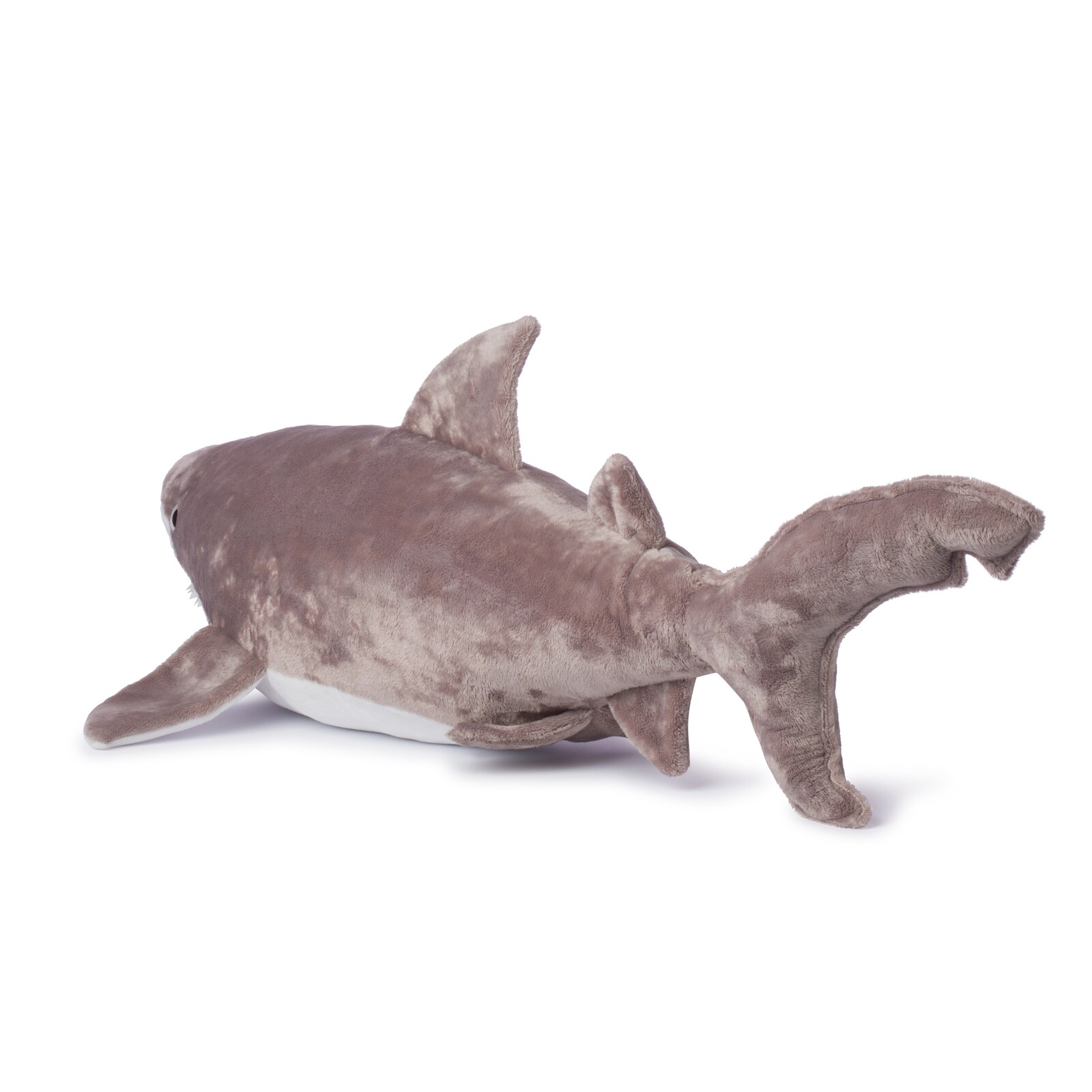 WWF - Plüschtier - Weißer Hai (109cm) lebensecht Kuscheltier Stofftier Plüschfigur