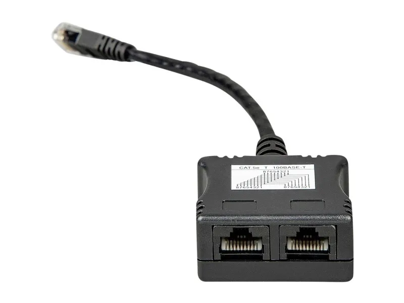 Splitter VICTRON ENERGY RJ45 (han) til 2x RJ45 (hun) 15 cm (ASS030530250) Sort