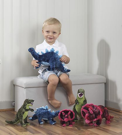 Teddykompaniet Bamse - Dinos - 42 cm -  Grøn Tyrannosaurus Rex