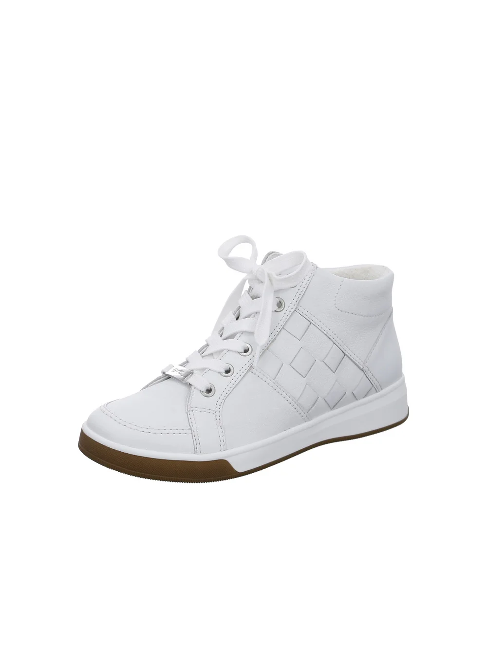 Hightop Sneaker Rom weiß