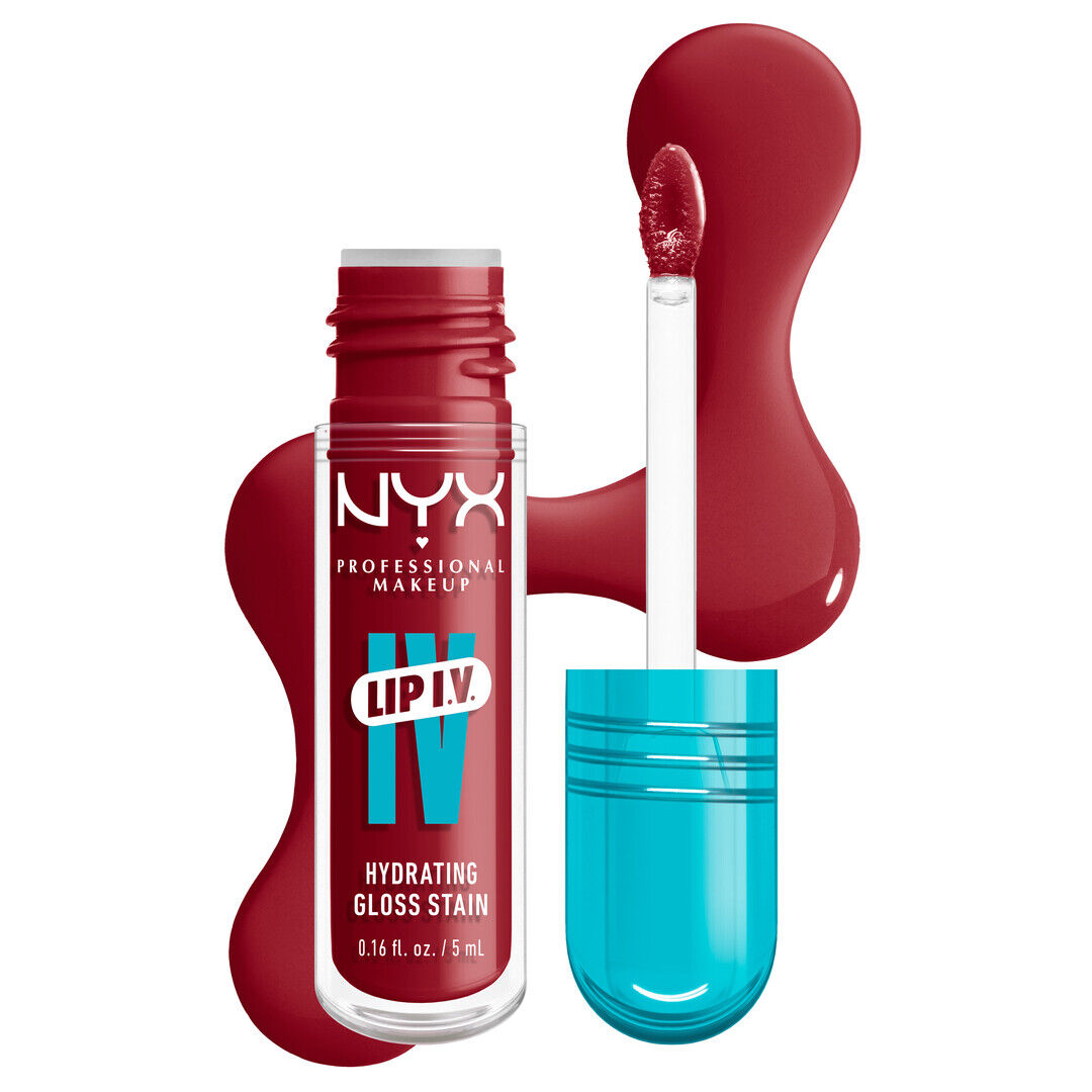 NYX Professional Makeup  Lip I.V. - Lip Gloss Stain Hidratante