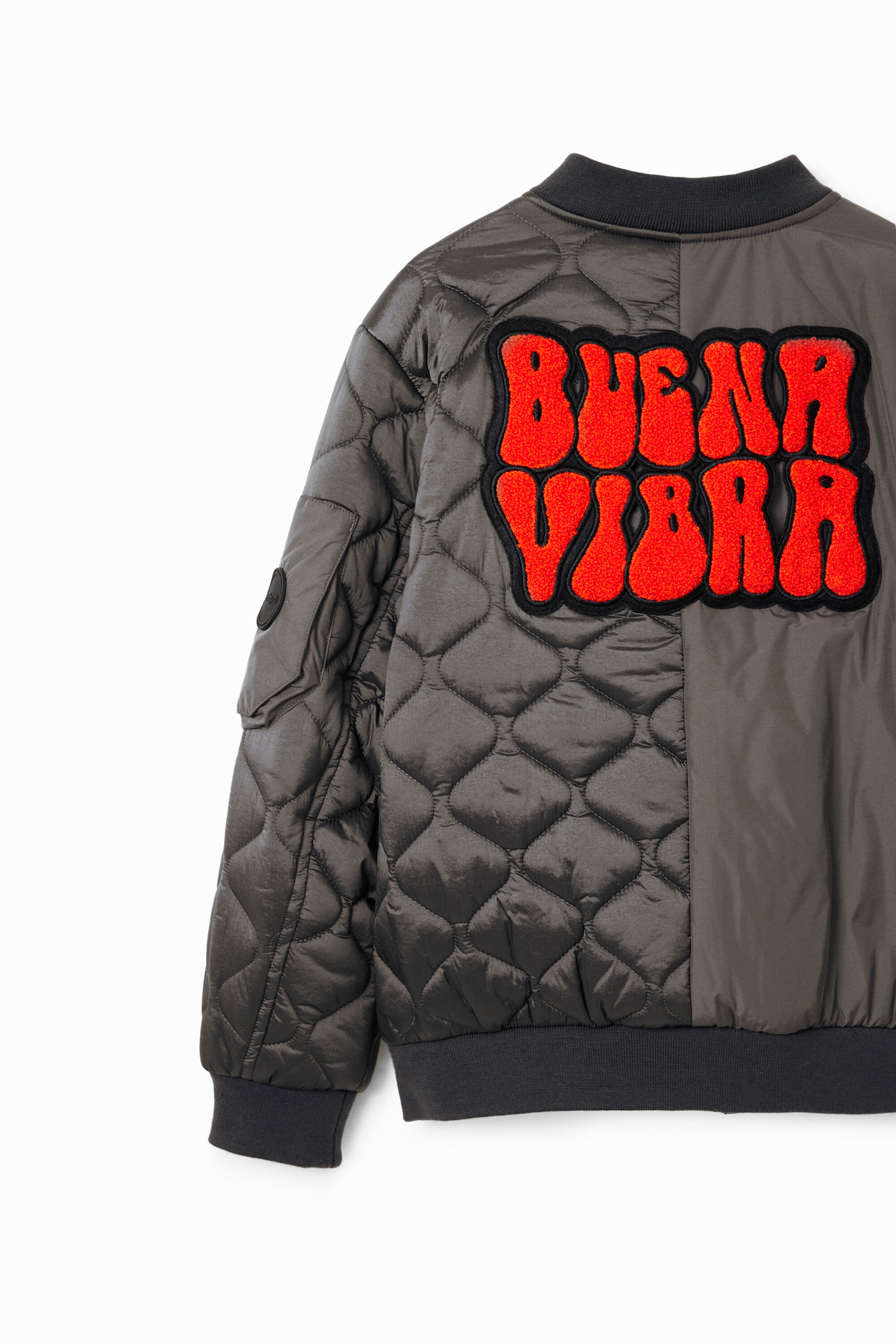 Patch acolchoado de bomber