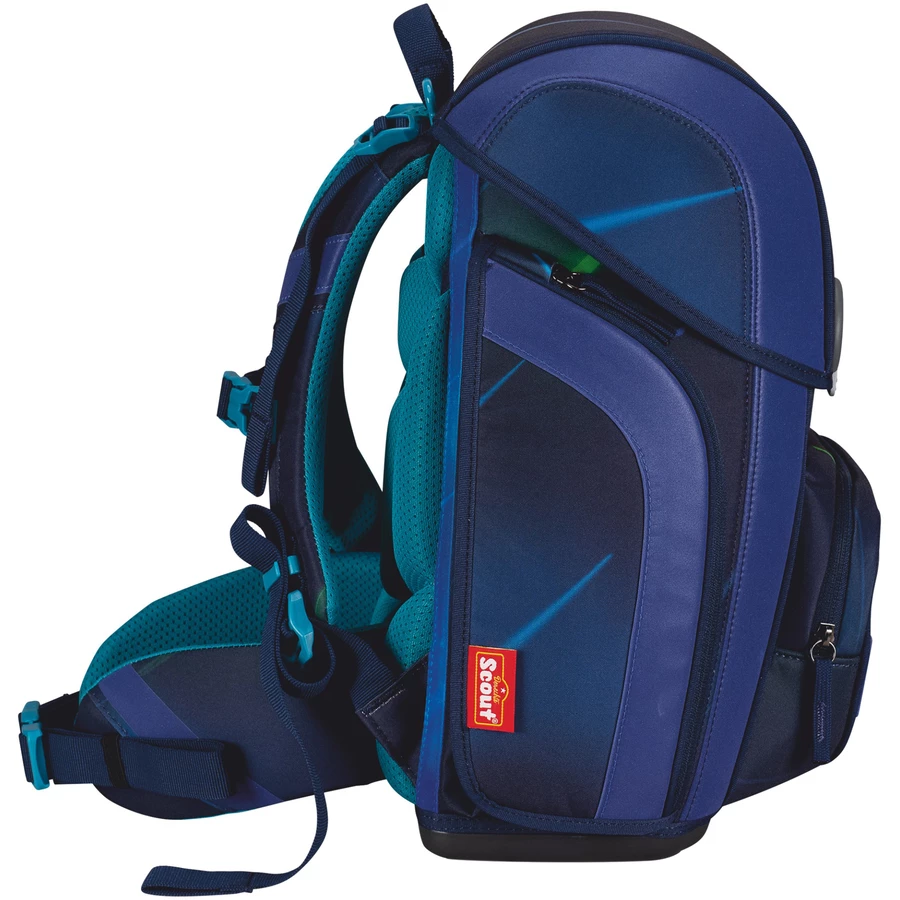 Scout Genius Exklusiv Superflash - Schulranzen Set 4tlg. City Lights