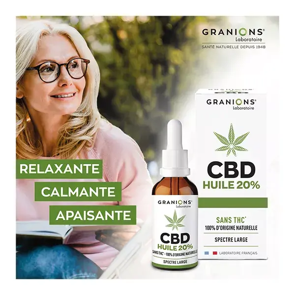 Óleo CBD Granions 20% 10ml