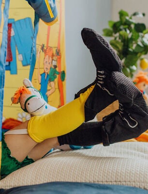 Pippi Langstrømpe Kostyme Sko