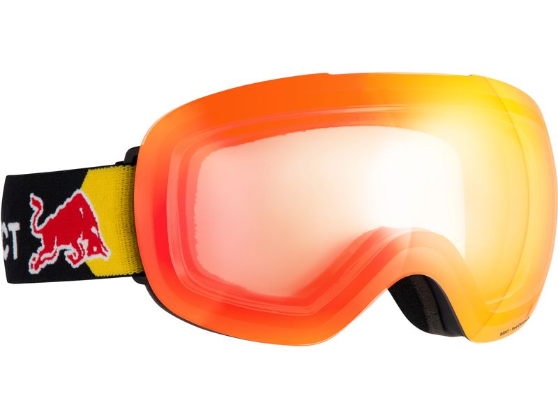 RedBull SPECT Skibrille Bent Hellrot Unisex Snowboard-Brille