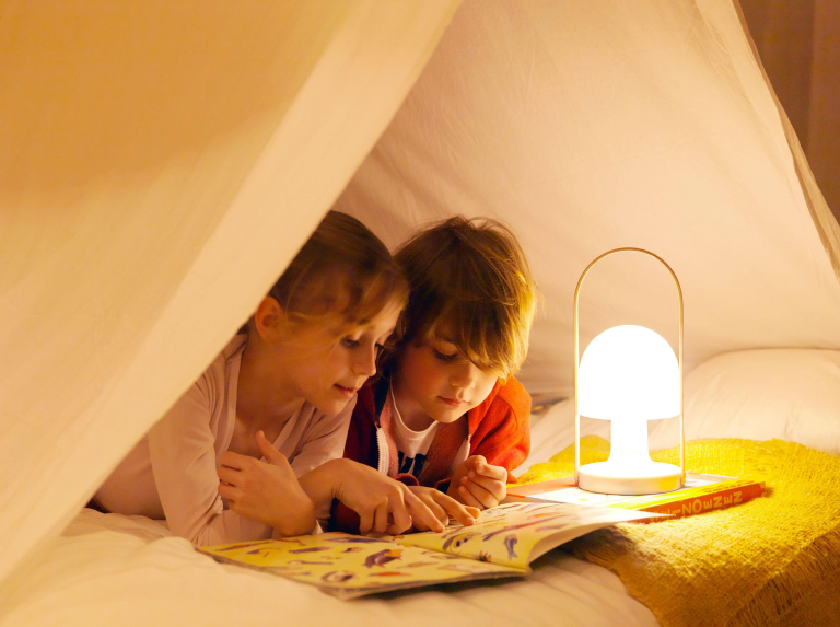 Marset FollowMe tafellamp LED oplaadbaar wit