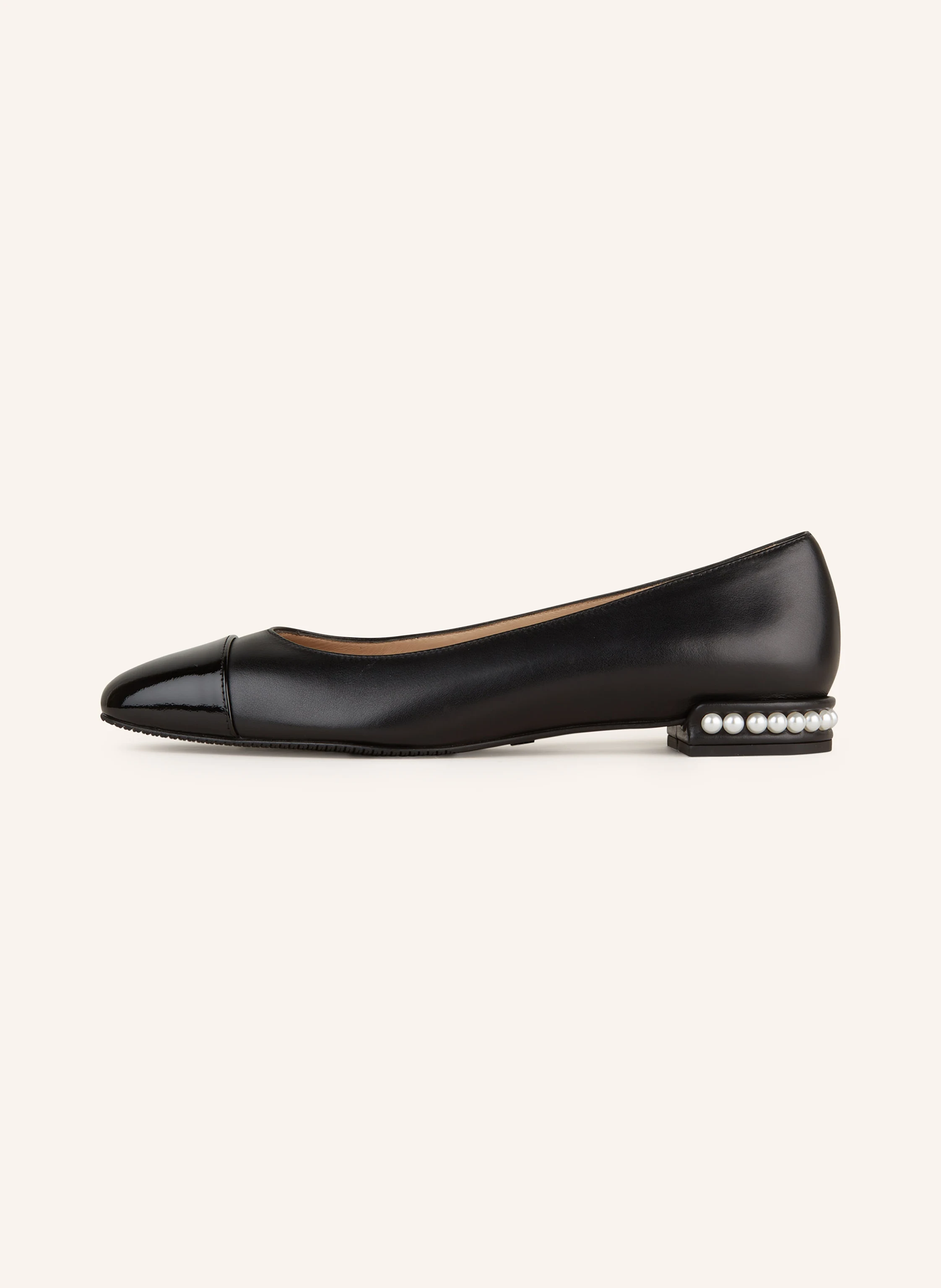 STUART WEITZMAN Ballerinas mit Schmuckperlen