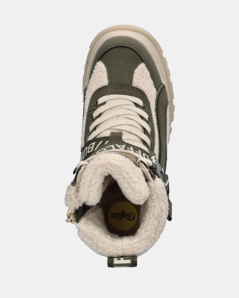Buffalo Aspha Combat Mid Warm Veterboots  - groen