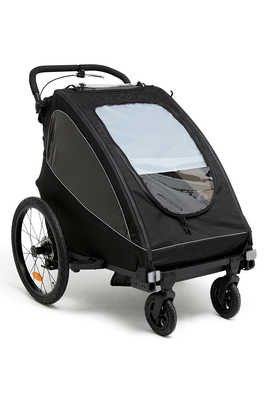 Beemoo Activity Sport Sykkelvogn, Black