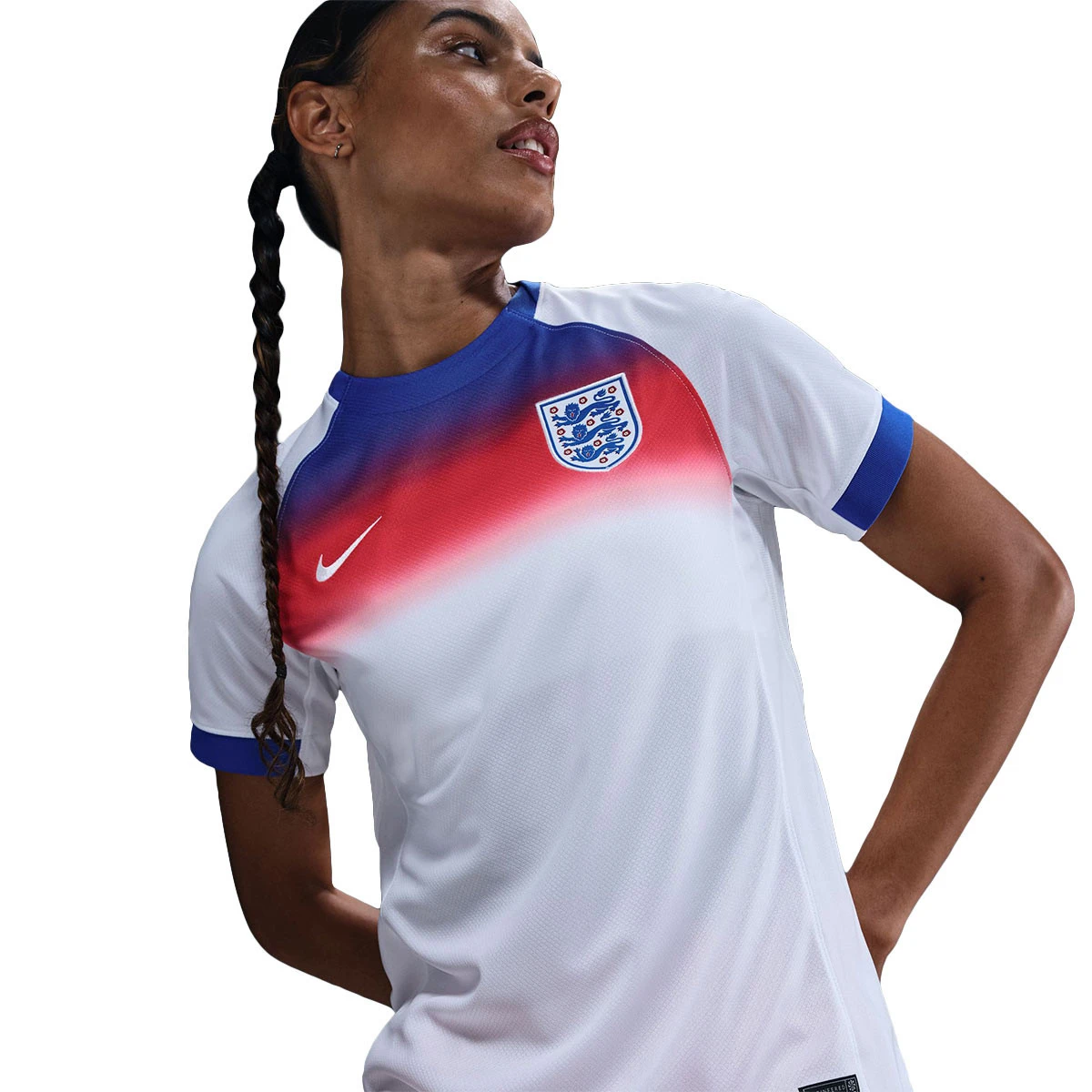 Camisola Nike Inglaterra Primeiro Equipamento Euro Feminino 2025 Mulher