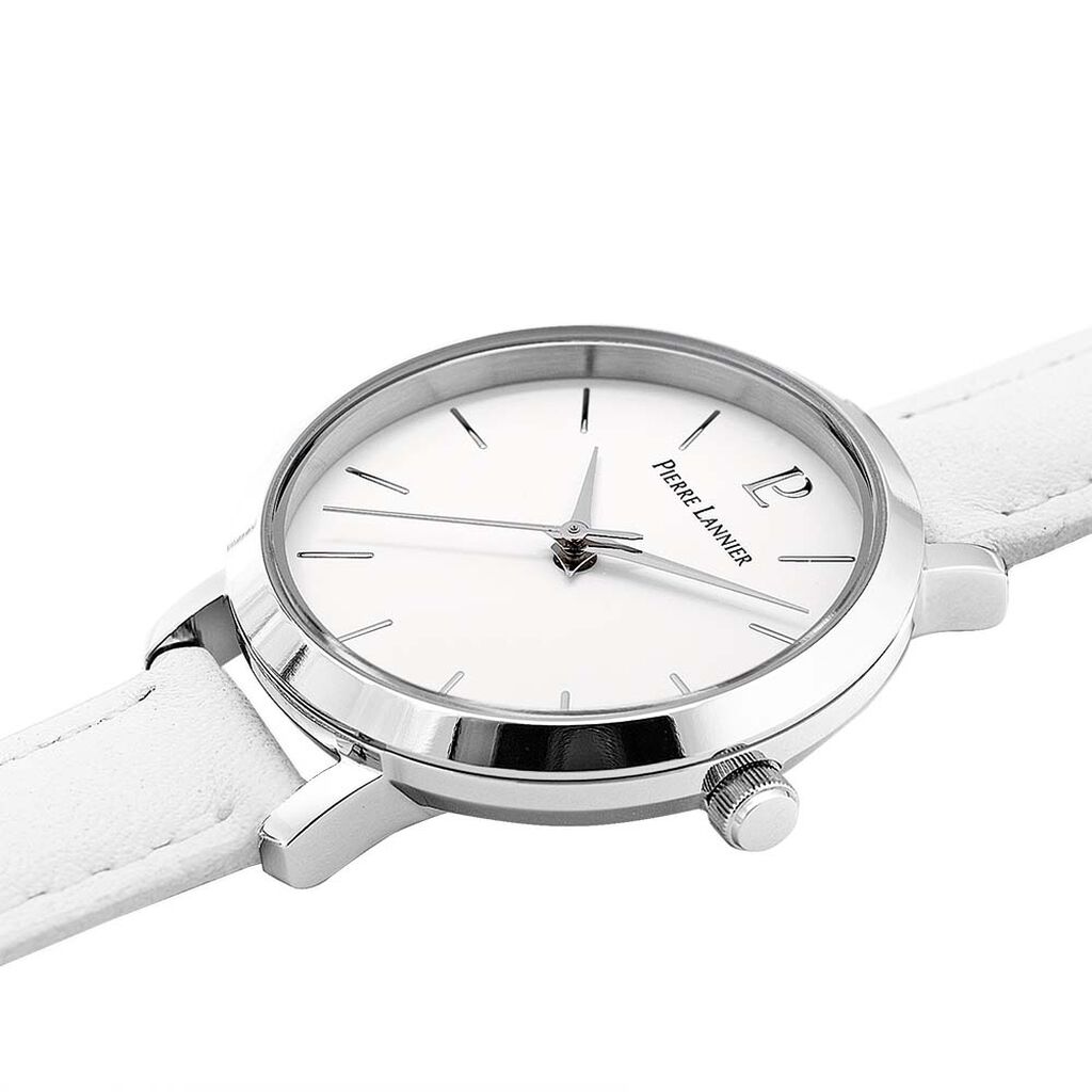 Montre Pierre Lannier Chouquette Blanc