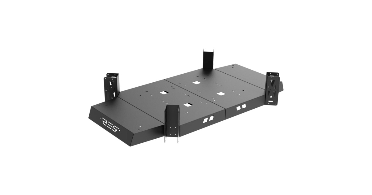 Res-TechX1-GT RES Motion platform gold bevestiging  (Zwart)