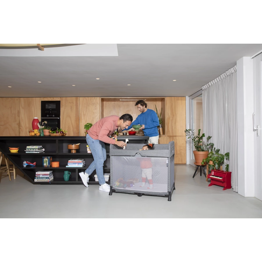 bugaboo Reisebett Stardust Grey Melange