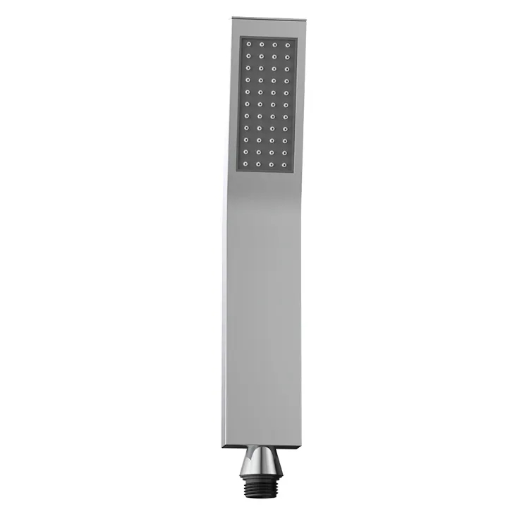 Universal Duschkopf Moderne Hand Brause Wasserfall Düse - Silber