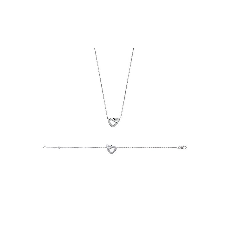 Collier Femme - Argent 925 - Longueur : 45 cm