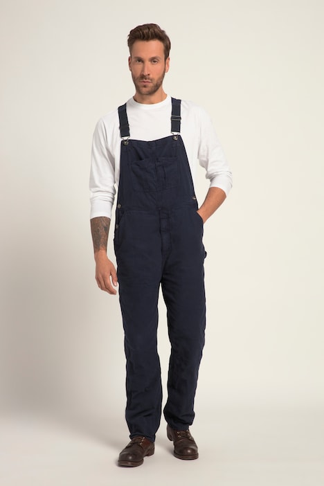 Latzhose, Workwear, elastische Träger, viele Taschen, bis 8 XL